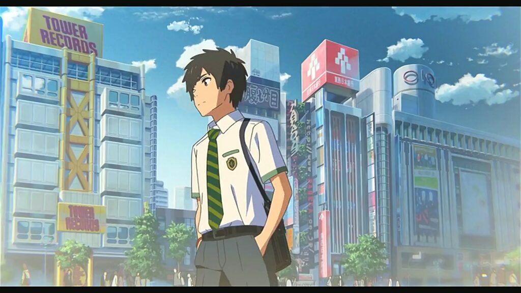 　【映画】『君の名は』のあらすじを一言で解説のワンシーン