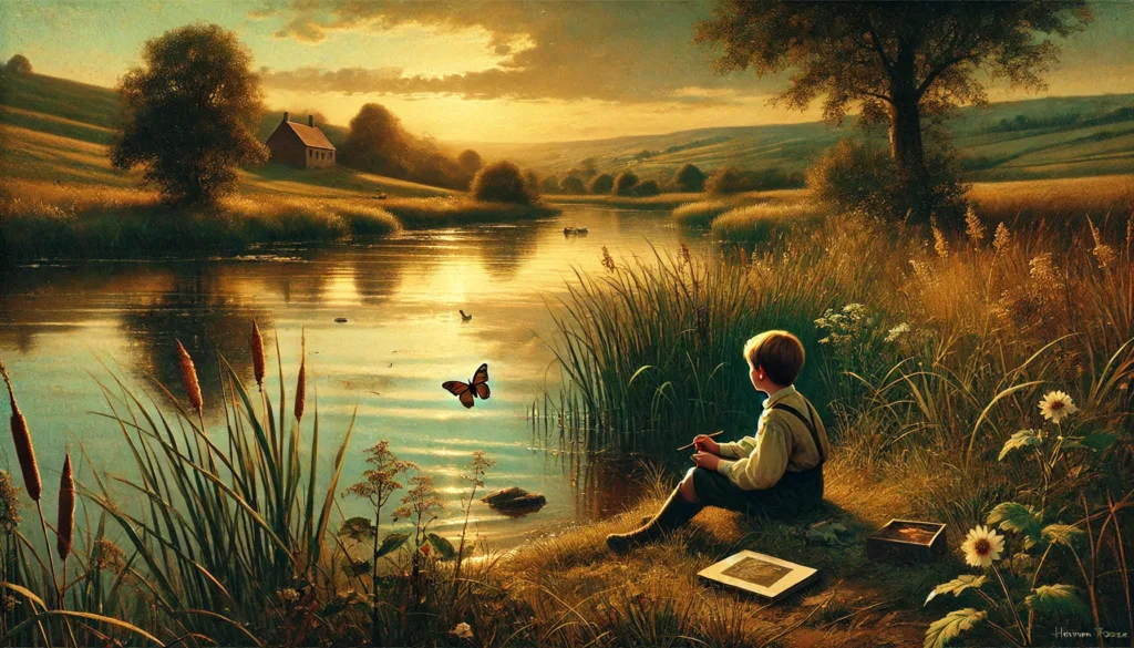 ヘルマン・ヘッセ『少年の日の思い出』 | エーミールや国語のあらすじを解説のワンシーン