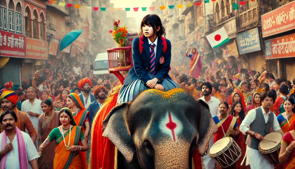 『ＪＫ、インドで常識ぶっ壊される』のあらすじを解説のワンシーン