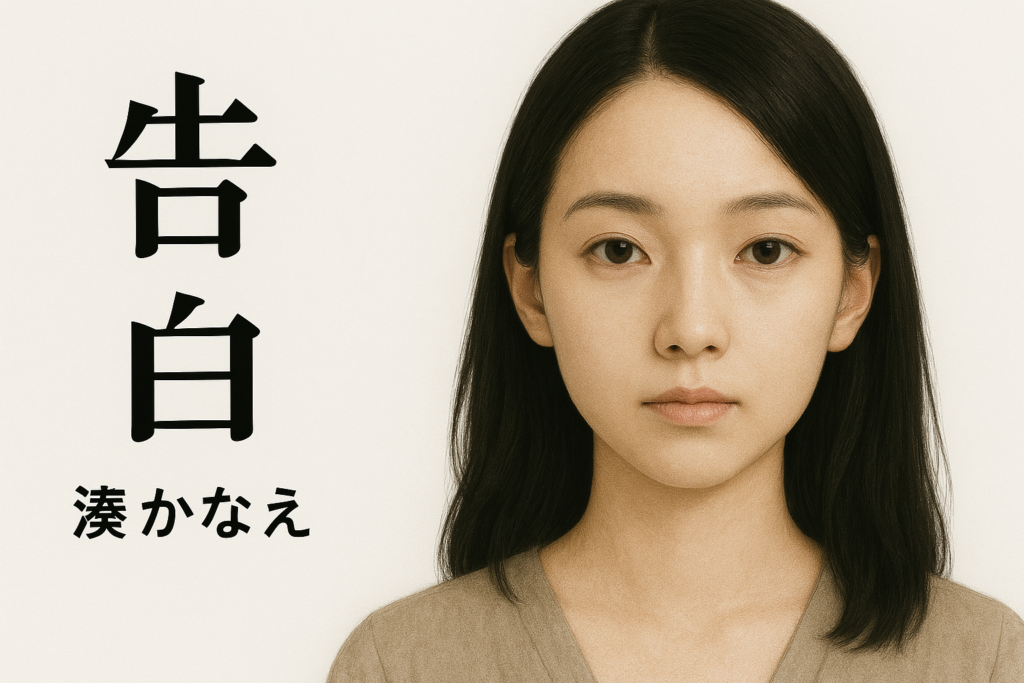 湊かなえの『告白』のあらすじを短く解説のワンシーン