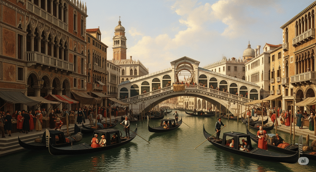 『ヴェニスの商人』のあらすじを解説のワンシーン