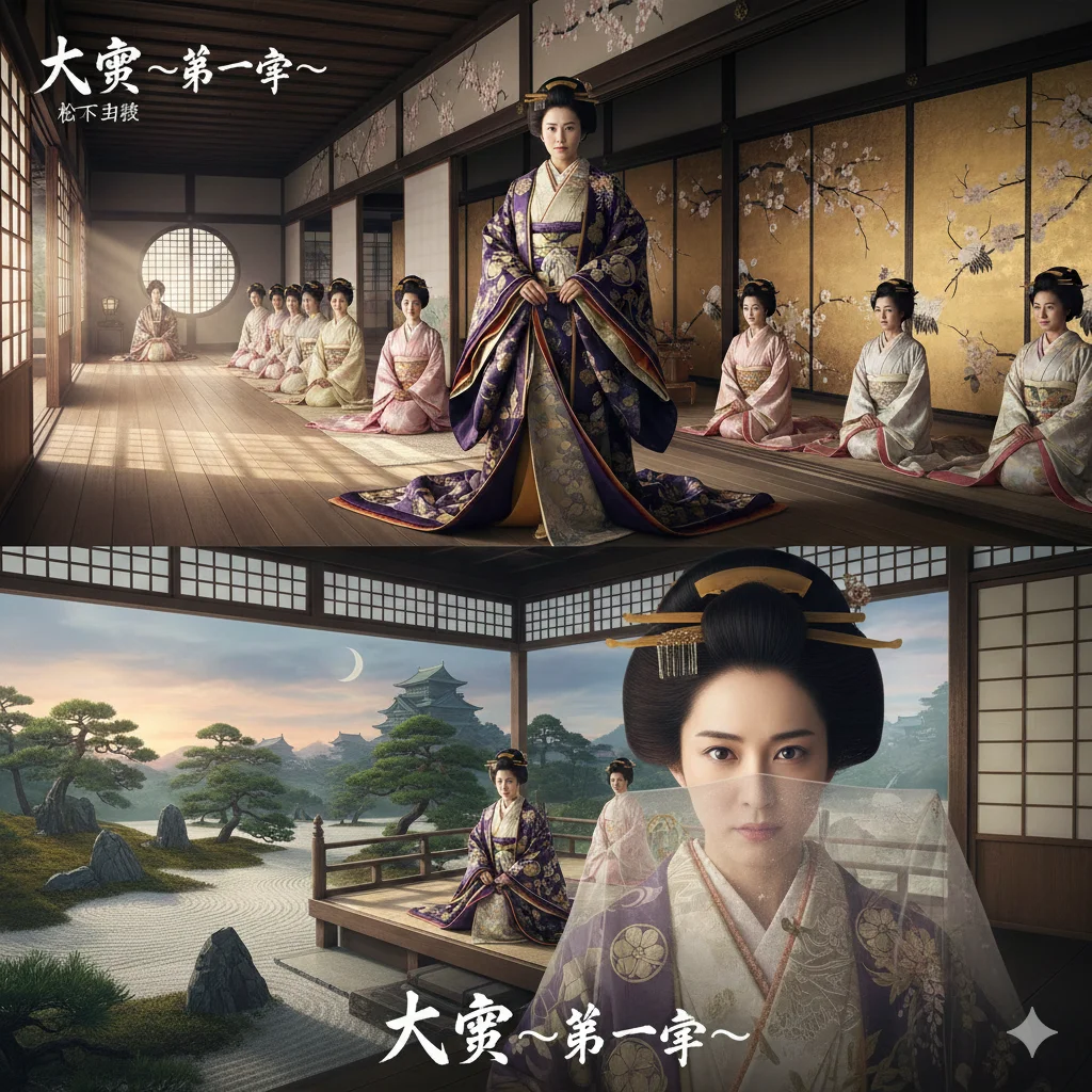 【ドラマ】『大奥〜第一章〜』キャスト・相関図とあらすじを解説のワンシーン