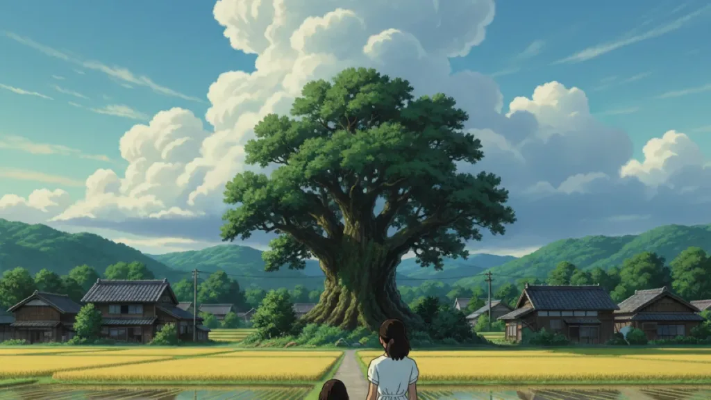 【アニメ映画】『となりのトトロ』キャスト・声優とあらすじを徹底解説のワンシーン