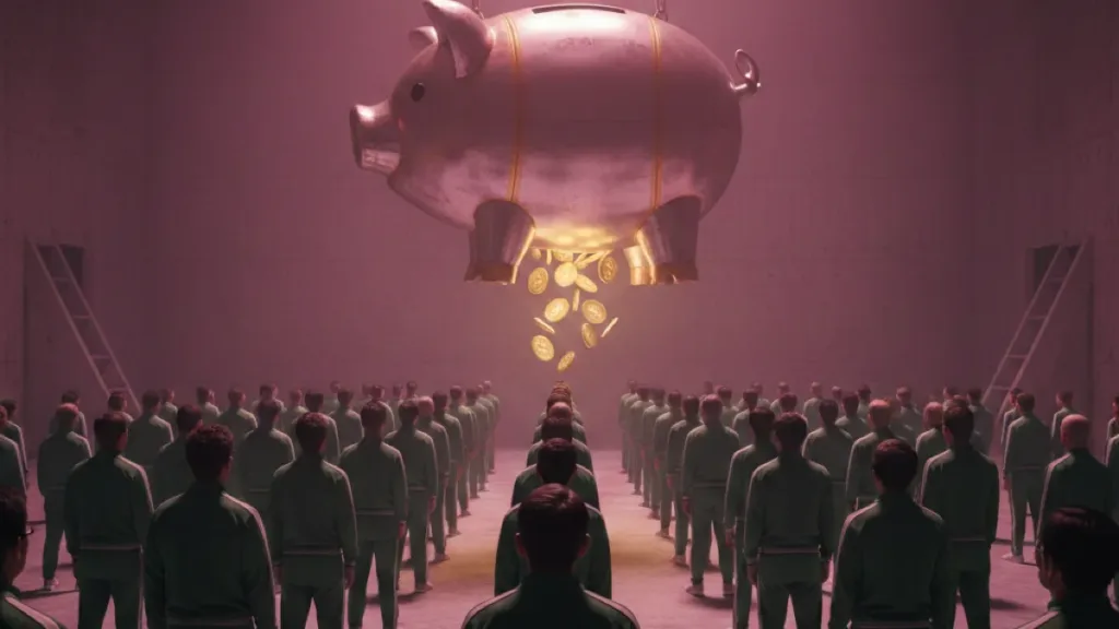 【韓国ドラマ】『イカゲーム』キャスト・相関図とあらすじを解説のワンシーン