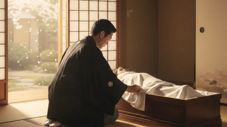 『おくりびと』キャスト相関図｜本木雅弘・広末涼子ら出演者の役柄と人物関係を徹底解説のワンシーン