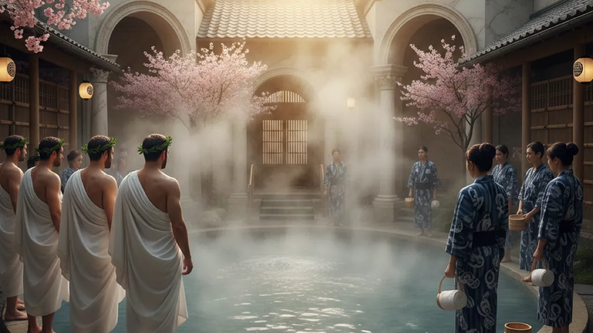 『テルマエ・ロマエ』キャスト・相関図とあらすじを徹底解説のワンシーン