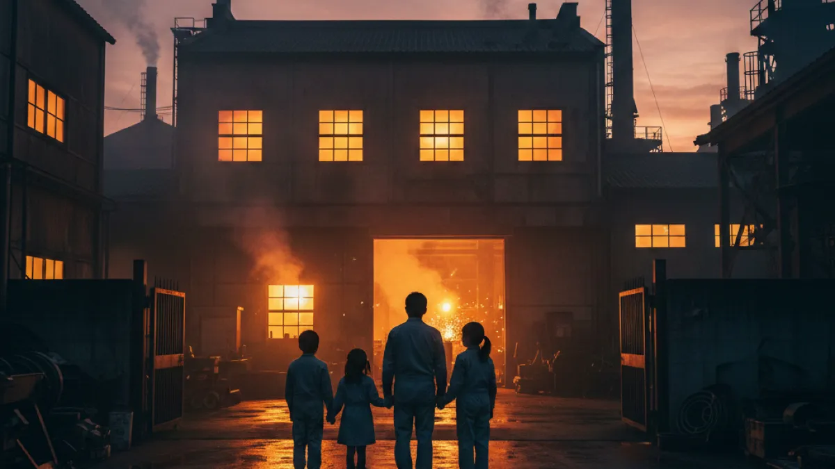 舞いあがれ！東大阪の工場地帯