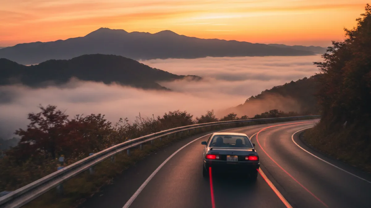 【アニメ】『頭文字D』キャスト・声優一覧とあらすじを徹底解説のワンシーン