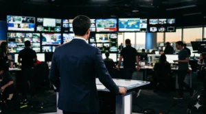 【ドラマ】『キャスター』ドラマキャストとあらすじを徹底解説のワンシーン