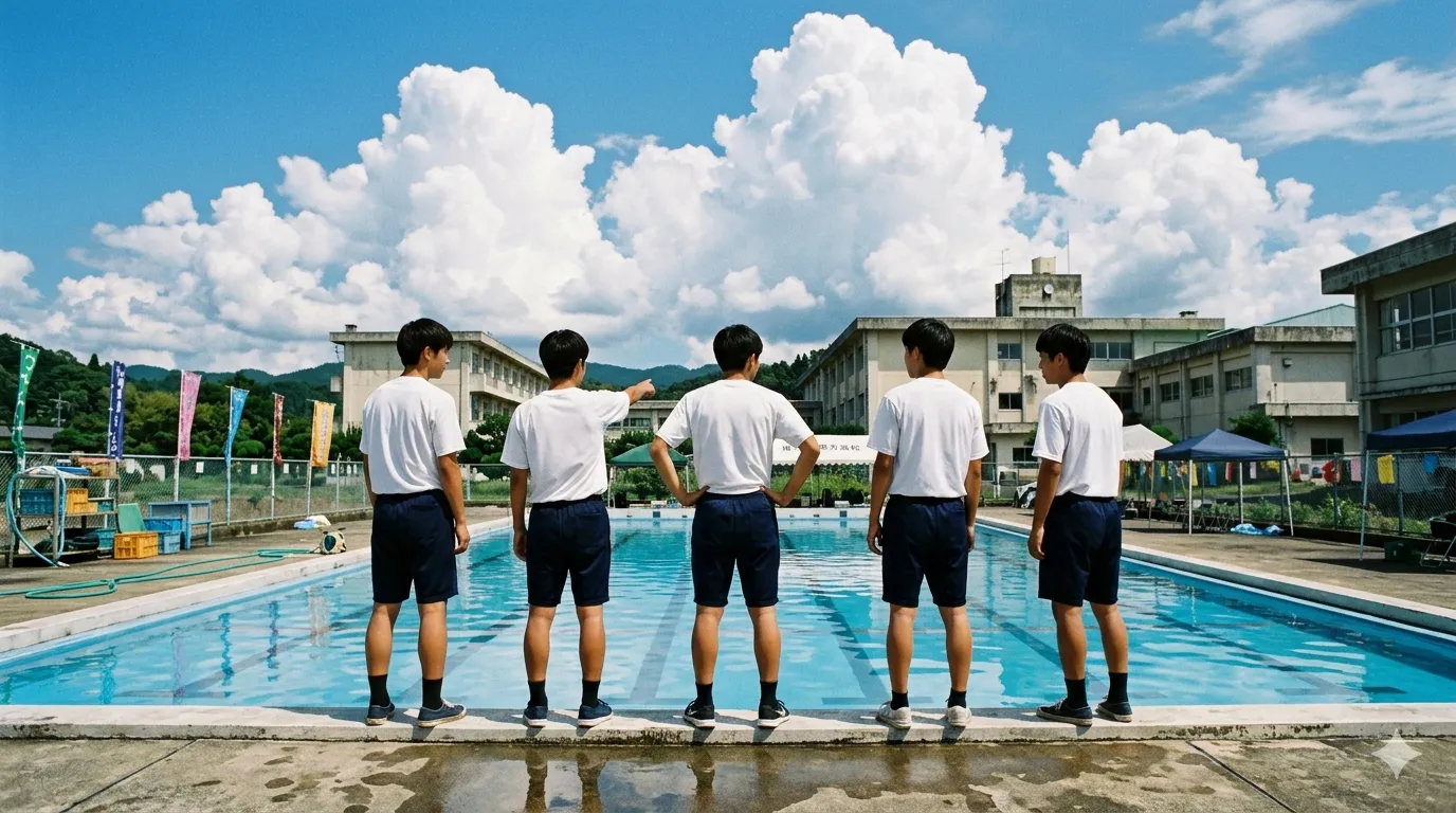 【ドラマ】『ウォーターボーイズ』(2003) キャスト・相関図とあらすじを解説のワンシーン