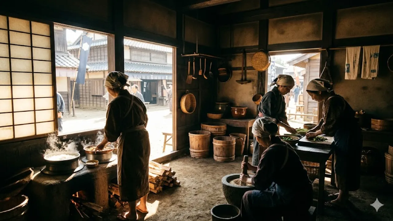 【大河ドラマ】『おんな太閤記』キャスト・相関図とあらすじを解説のワンシーン