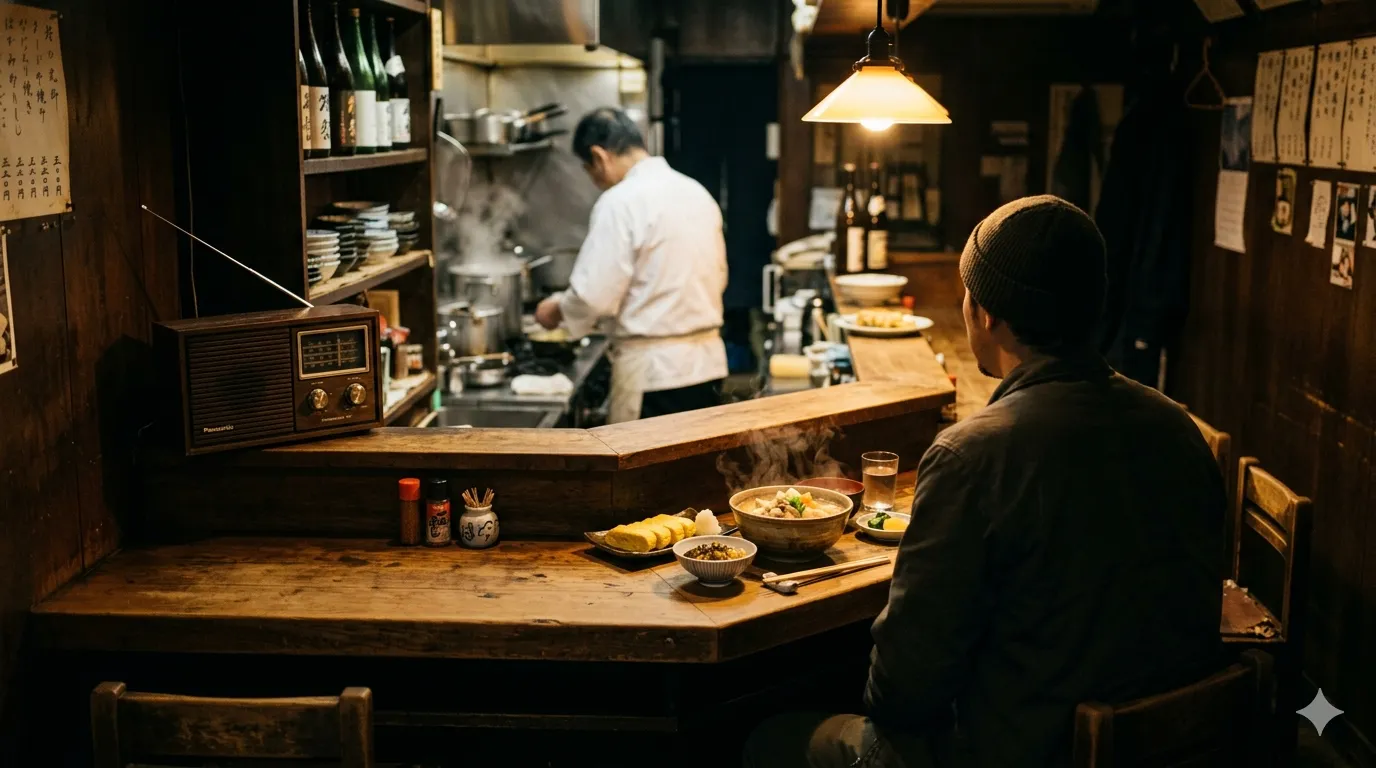 【ドラマ】『深夜食堂』キャスト・相関図とあらすじを徹底解説（深夜食堂・キャスト・相関図 完全ガイド）のワンシーン