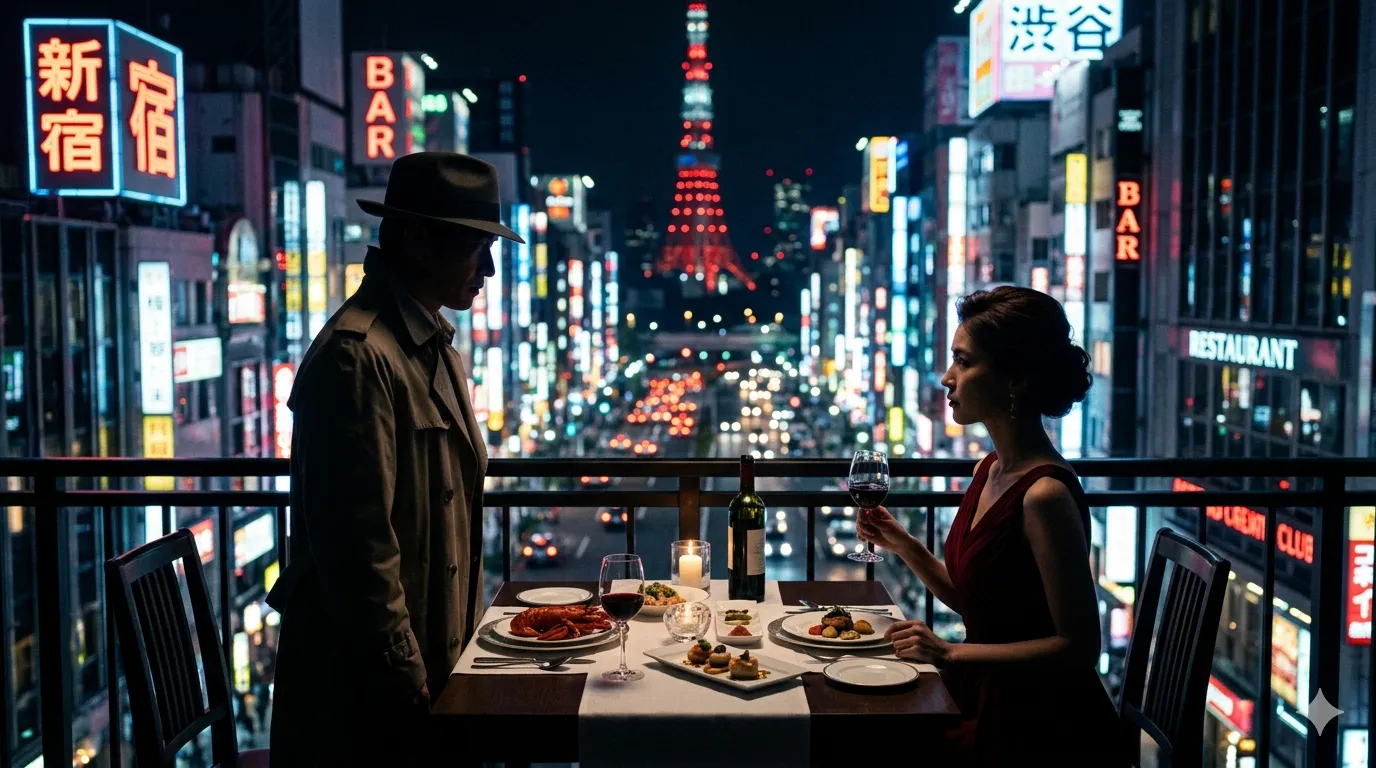 【ドラマ】『美食探偵 明智五郎』キャスト・相関図とあらすじを解説のワンシーン