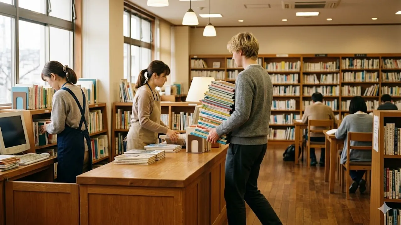 『税金で買った本』あらすじ・登場人物・ドラマ化キャストを徹底解説【奥平大兼主演】のワンシーン